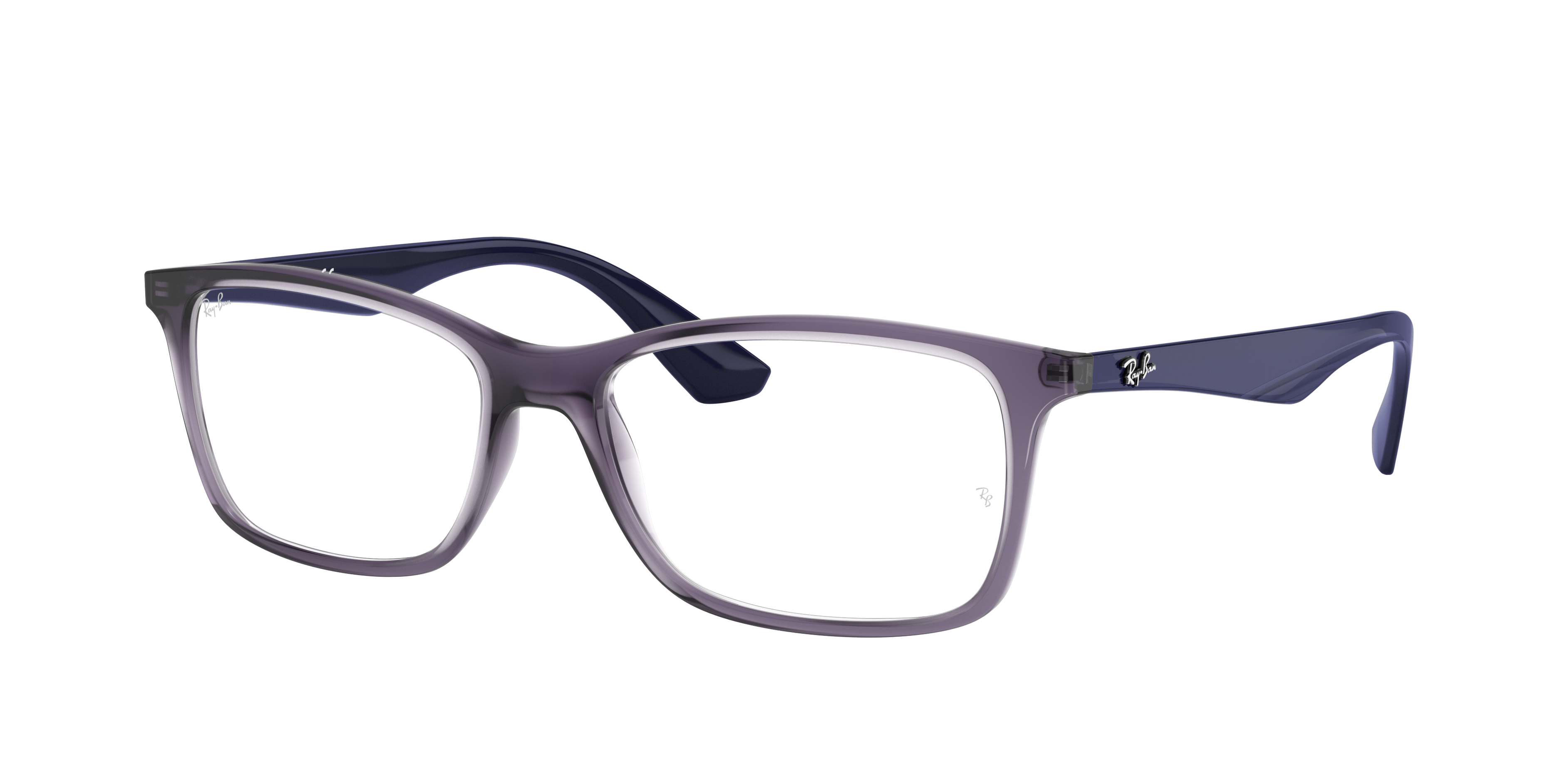 Ray-Ban RB7047 Transparent Eyeglasses | Glasses.com® | Free Shipping